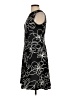 DKNY Graphic Black Cocktail Dress Size 2 - photo 5