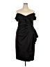 Xscape Black Cocktail Dress Size 18 - photo 1