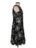 DKNY Graphic Black Cocktail Dress Size 2 - photo 4
