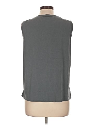 Green Envelope Sleeveless Blouse (view 2)