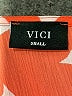 VICI 100% Polyester Print Orange Casual Dress Size S - photo 7