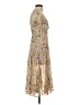 Hello Molly 100% Polyester Floral Tan Cocktail Dress Size 2 - photo 4