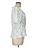Ann Taylor White Short Sleeve Top Size L - photo 4