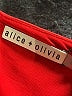 Alice + Olivia Red Cocktail Dress Size 10 - photo 7