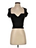 H&M Black Short Sleeve Top Size XXS - photo 1