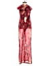Kim Shui Tie-dye Red Jumpsuit Size M - photo 1