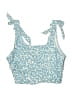 Shein Blue Swimsuit Top Size S - photo 2