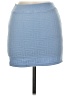 Debut Solid Blue Casual Skirt Size Med - Lg - photo 2