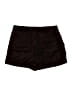 Fossil 100% Polyester Solid Burgundy Shorts Size 4 - photo 2