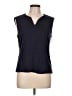 Halogen Blue Sleeveless T-Shirt Size L - photo 1