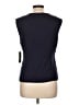 Halogen Blue Sleeveless T-Shirt Size L - photo 2