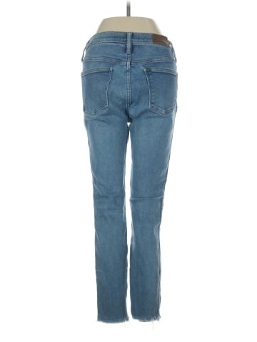 Madewell 10" High-Rise Skinny Jeans in Cordova Wash: Button-Front Edition (view 2)