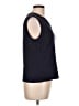 Halogen Blue Sleeveless T-Shirt Size L - photo 4
