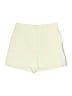 MNG Solid Ivory Shorts Size 2 - photo 1