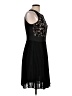 Eliza J 100% Polyester Black Cocktail Dress Size 10 - photo 4