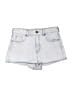 PacSun 100% Cotton Silver Denim Shorts Size 28 waist - photo 1