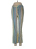 Pull&Bear Stripes Blue Casual Pants Size M - photo 1