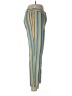 Pull&Bear Stripes Blue Casual Pants Size M - photo 4