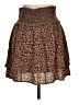 Rails Animal Print Brown Casual Skirt Size L - photo 2