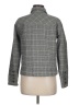 Denim & Co Plaid Gray Jacket Size M - photo 2