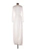 Unbranded 100% Polyester Ivory Tan Casual Dress Size 9 - photo 2
