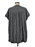 Easel Gray Short Sleeve Blouse Size M - photo 2