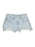 Levi's 100% Cotton Blue Denim Shorts Size 25 waist - photo 1