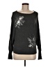 Worthington Floral Gray Pullover Sweater Size M - photo 1