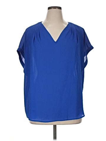 Simply Vera Vera Wang Short Sleeve Blouse (view 1)