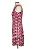MICHAEL Michael Kors 100% Polyloom Print Red Casual Dress Size 0 - photo 5
