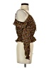 Love Tree 100% Polyester Brown 3/4 Sleeve Blouse Size S - photo 4