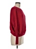 Planet 100% Cotton Solid Red Pullover Sweater One size - photo 4