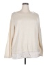 Chico's Ivory Pullover Sweater Size XXL (4) - photo 1