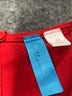 Buttons Hearts Red Cocktail Dress Size M - photo 7