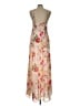 AFRM Floral Tan Casual Dress Size L - photo 2