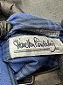 Diane von Furstenberg Plaid Blue Long Sleeve Button-Down Shirt Size 8 - photo 7