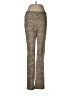 J. McLaughlin Animal Print Gold Casual Pants Size 6 - photo 1