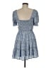 Trixxi 100% Polyester Paisley Blue Casual Dress Size M - photo 2