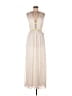 City Triangles 100% Polyester Ivory Casual Dress Size 11 - photo 1