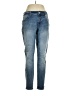 Maurices Solid Blue Jeans Size L - photo 1