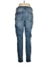 Maurices Solid Blue Jeans Size L - photo 2