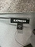 Express Solid Gray Casual Dress Size M - photo 7