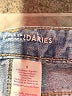 No Boundaries Stars Blue Denim Shorts Size 5 - photo 5