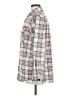 Simply Southern 100% Polyester Plaid Tan Cardigan Size M - photo 5
