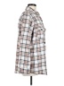 Simply Southern 100% Polyester Plaid Tan Cardigan Size M - photo 4