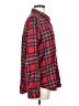 Hollister Plaid Red Long Sleeve Button-Down Shirt Size S - photo 4