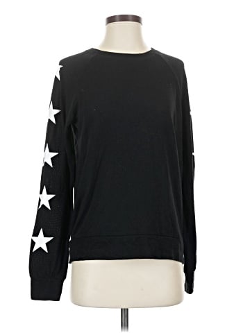 Aqua Long Sleeve Top (view 1)