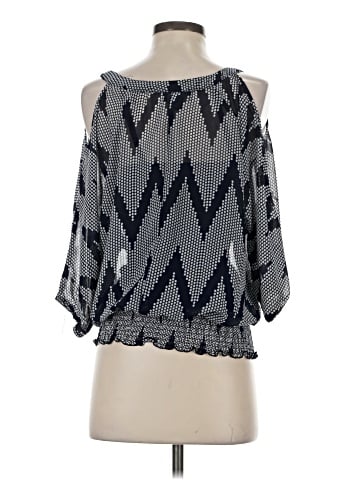 Iz Byer 3/4 Sleeve Blouse (view 2)