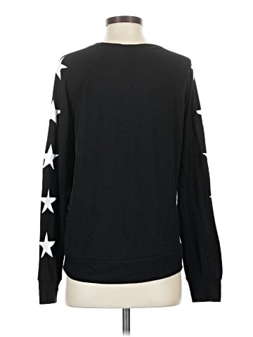 Aqua Long Sleeve Top (view 2)