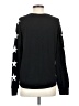 Aqua Stars Black Long Sleeve Top Size S - photo 2